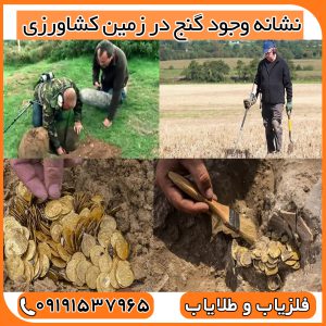 نشانه وجود گنج در زمین کشاورزی