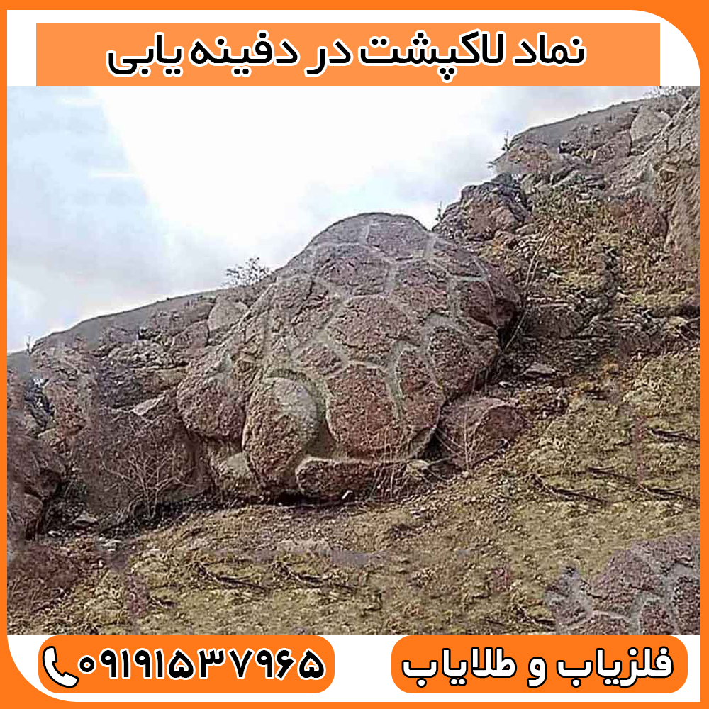 نماد لاکپشت در دفینه یابی