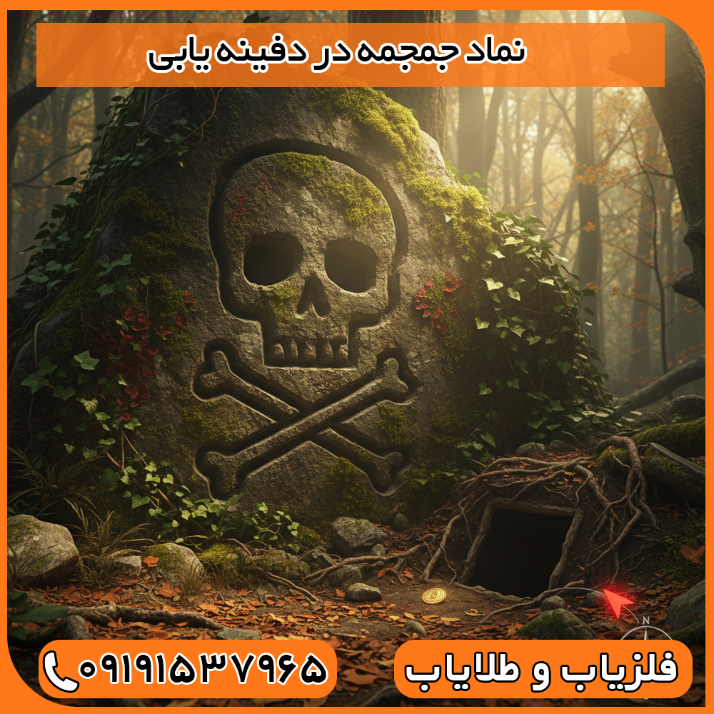 نماد جمجمه در دفینه یابی