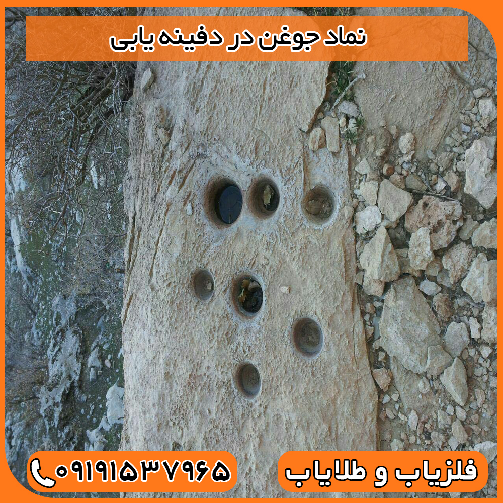 نماد جوغن در دفینه یابی