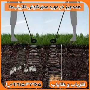 همه چیز در مورد عمق کاوش فلزیابها
